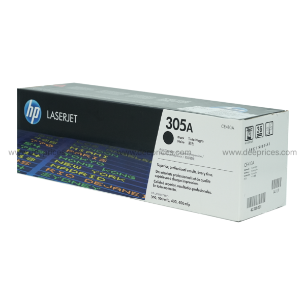 HP 305A CE410A ตลับหมึกโทนเนอร์ สีดำ (Original) - Image 4