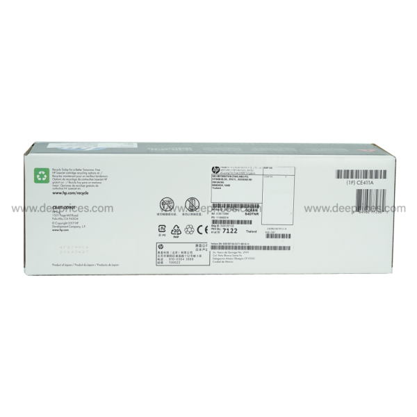 HP 305A CE411A ตลับหมึกโทนเนอร์ สีฟ้า (Original) - Image 2