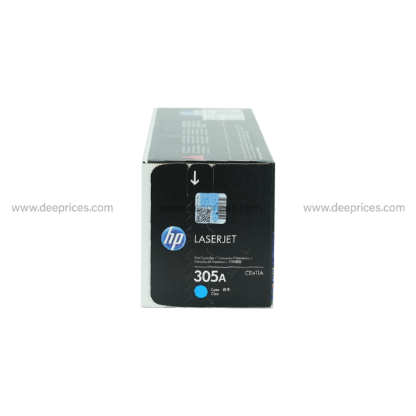 HP 305A CE411A ตลับหมึกโทนเนอร์ สีฟ้า (Original) - Image 6